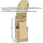 Maxpedition Hook & Loop Carbine Pouch Khaki Only