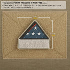 Maxpedition Freedom is not Free 3D Morale Patch