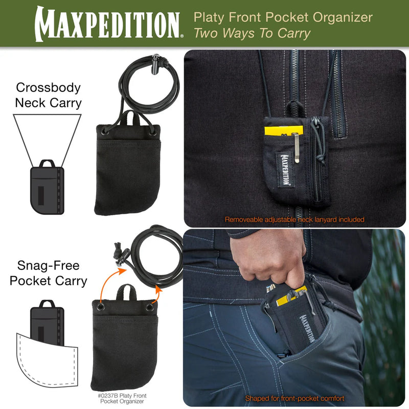 Maxpedition Platy Front Pocket Organiser – Maxpedition UK
