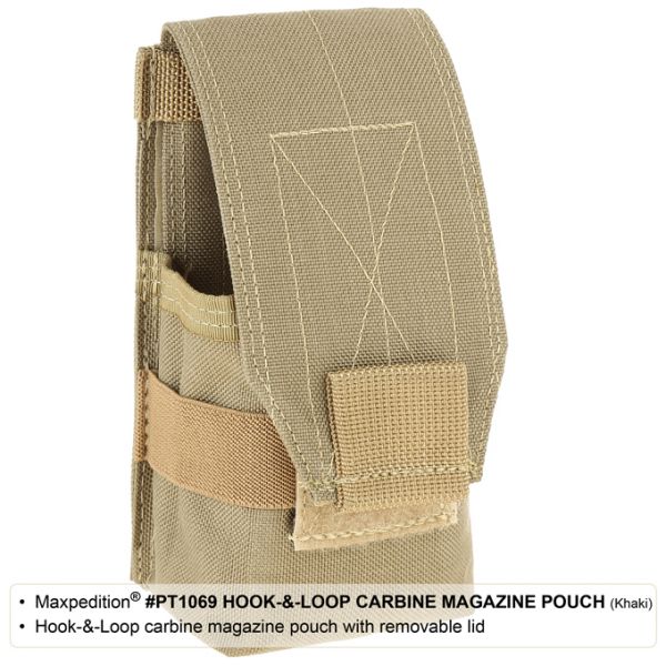 Maxpedition Hook & Loop Carbine Pouch Khaki Only