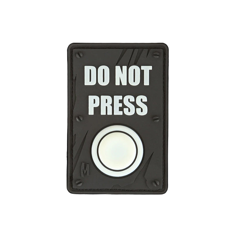 Maxpedition Patch DO NOT PRESS