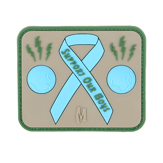 Maxpedition Blue Balls Awareness Patch Arid
