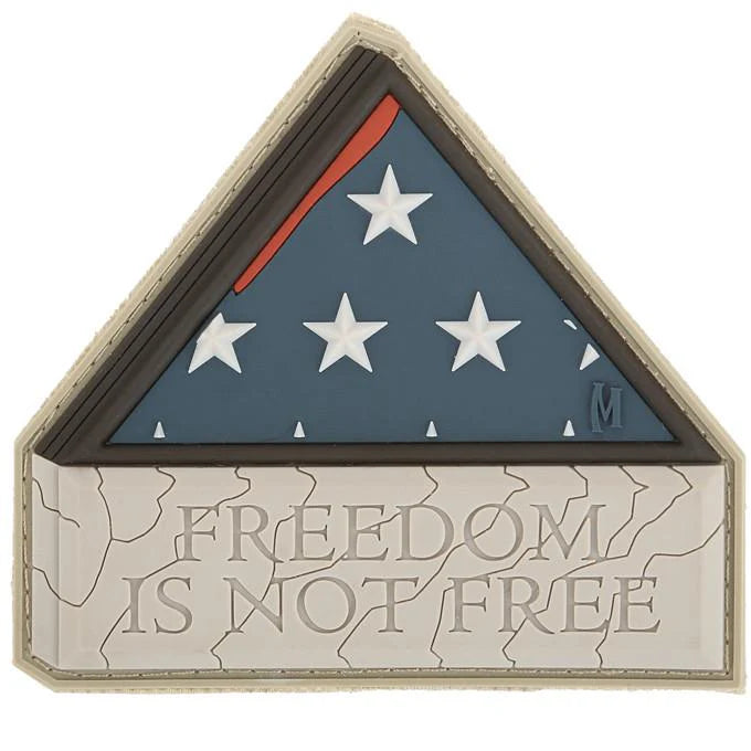 Maxpedition Freedom is not Free 3D Morale Patch