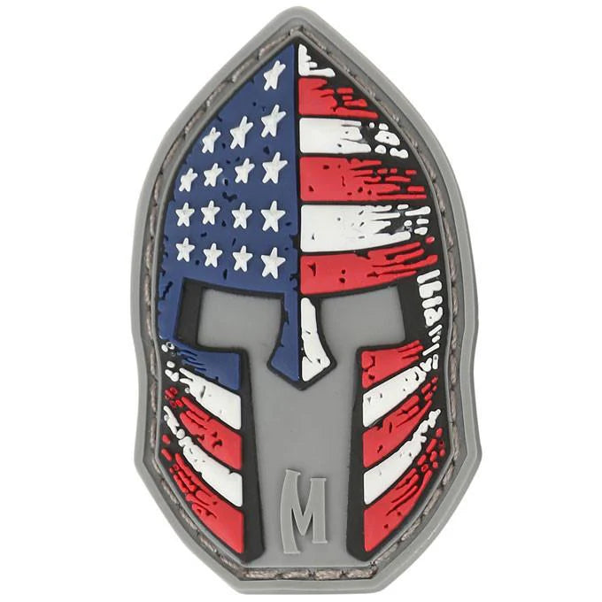Maxpedition Stars and Stripes Spartan Helmet Patch