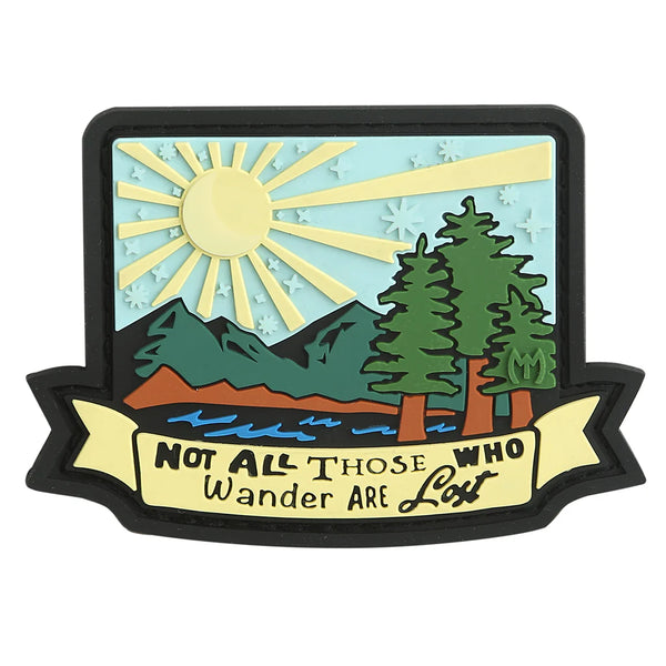 Maxpedition "Wander Not Lost" Colour Morale Patch