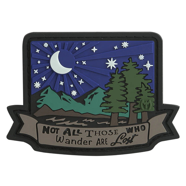 Maxpedition "Wander Not Lost" Glow Morale Patch