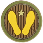 Maxpedition Yellow Footprints Patch