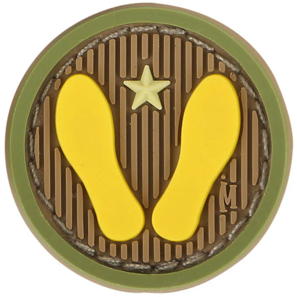 Maxpedition Yellow Footprints Patch