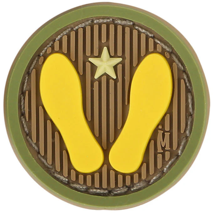 Maxpedition Yellow Footprints Patch