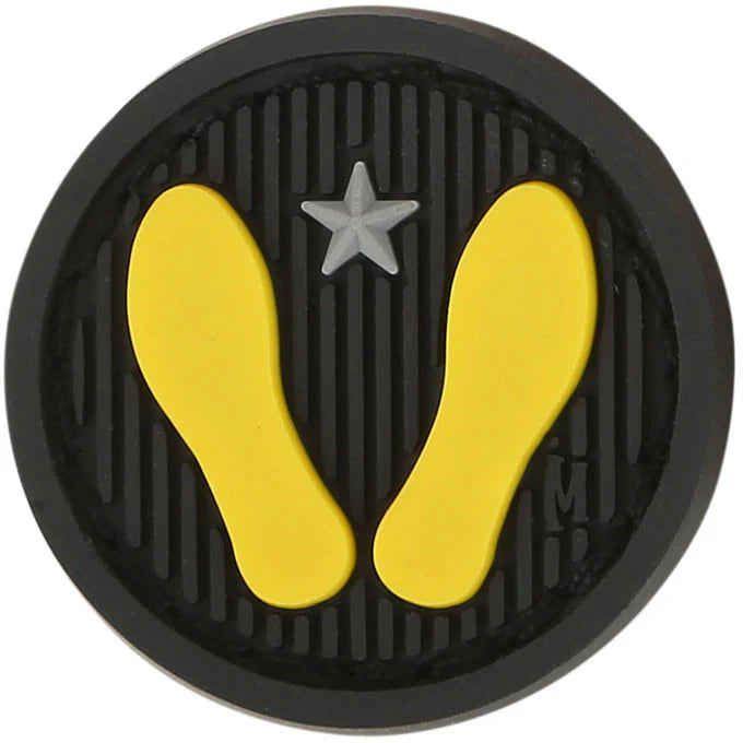 Maxpedition Yellow Footprints Patch
