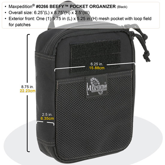 Maxpedition Pocket Organiser Beefy