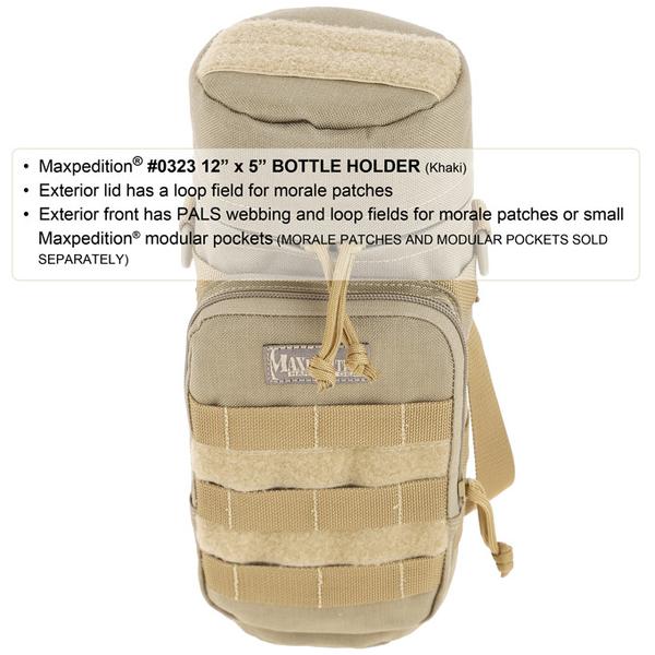 Amazon.com : Maxpedition 12-Inch X 5-Inch Bottle Holder