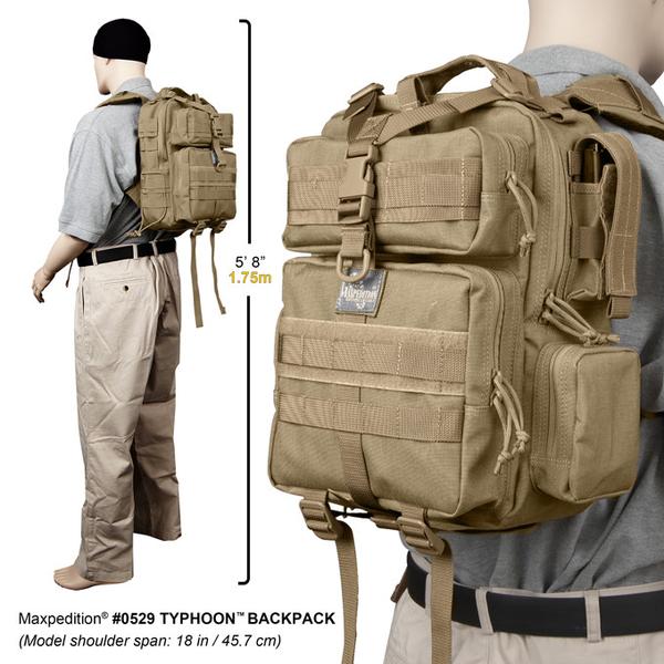 Maxpedition typhoon clearance