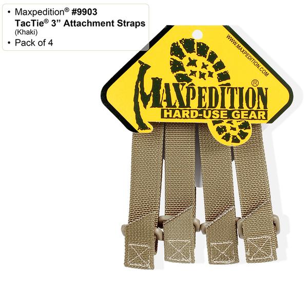 Maxpedition 3" TacTie (Pack of 4)